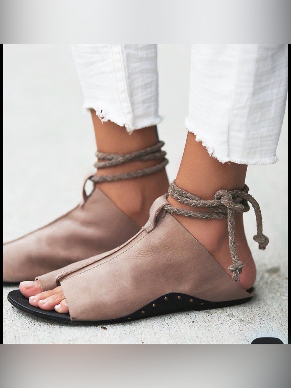 🆕Free people cherry valley wrap sandal